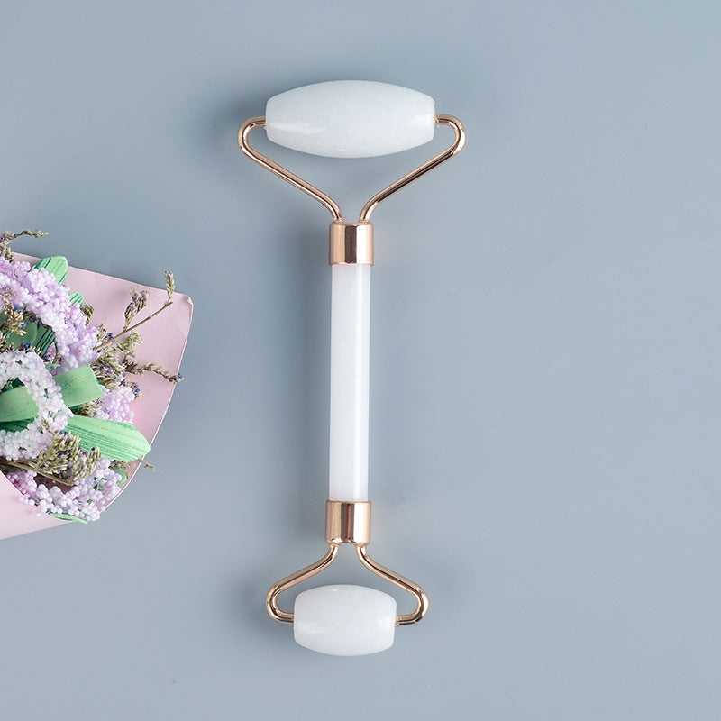 White Jade Facial Roller & Gua Sha Set